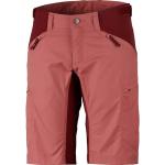 Reduzierte Rote Lundhags Stretch-Shorts mit Reißverschluss aus Polyamid für Damen Größe L 