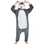 Reduzierte Wolf-Kostüme aus Fleece für Damen Größe XXL 