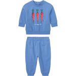 Blaue Bio Hosen und Oberteile für Kinder aus Baumwolle für Babys Größe 56 2-teilig 