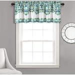 Blaue Paisley Moderne Lush Decor Gardinen & Vorhänge aus Polyester 