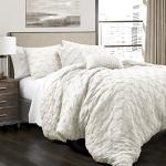Reduzierte Weiße Minimalistische Lush Decor Bettdecken & Oberbetten aus Polyester 5-teilig 