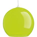 Grüne Runde Lampenschirme aus Glas 