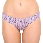 Lavendelfarbene Dedoles Damenslips & Damenpanties mit Lavendel-Motiv Größe XL 
