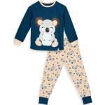 Dedoles Lange Kinderschlafanzüge mit Koala-Motiv für Jungen Größe 110 für den für den Winter 