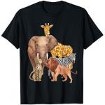 Lustige Zoo-Tier-Safari-Truppe, afrikanisch, Safari-Tierliebhaber T-Shirt