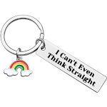 LGBT Trans Pride Schlüsselanhänger & Taschenanhänger graviert für Damen 