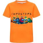 Orange Among Us Printed Shirts für Kinder & Druck-Shirts für Kinder 