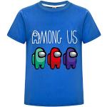 Blaue Among Us Printed Shirts für Kinder & Druck-Shirts für Kinder 