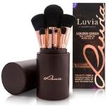 Reduzierte Braune Contouring Luvia Cosmetics Vegane Naturkosmetik Make-up Pinsel & Make-up Bürsten für Damen Palette 1-teilig 