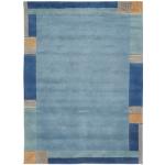 Reduzierte Blaue Luxor Living Design-Teppiche aus Wolle 200x300 