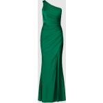 Smaragdgrüne Unifarbene Luxuar Fashion Ballkleider aus Polyester für Damen Größe XL zum Abschlussball 