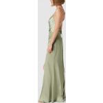 Mintgrüne Luxuar Fashion Wasserfall-Ausschnitt Ballkleider aus Polyester für Damen Größe L zum Abschlussball 