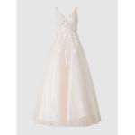Rosa Bestickte Luxuar Fashion Brautkleider & Hochzeitskleider aus Polyester für Damen Größe XS - versandkostenfrei 