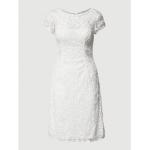 Offwhitefarbene Luxuar Fashion Brautkleider & Hochzeitskleider mit Pailletten aus Polyester für Damen Größe XS - versandkostenfrei 