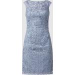 Blaue Bestickte Luxuar Fashion Ballkleider aus Baumwolle für Damen Größe S zum Abschlussball 