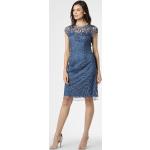 Blaue Luxuar Fashion Rundhals-Ausschnitt Festliche Kleider für Damen Größe L 