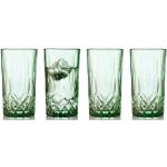 Grüne LYNGBY GLAS DENMARK 1940 Gläser & Trinkgläser aus Glas 4-teilig 