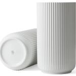 Weiße 38 cm Vasen & Blumenvasen 38 cm glänzend aus Keramik 