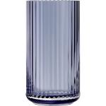 Mitternachtsblaue Skandinavische 11 cm Lyngby Porcelæn Runde Vasen & Blumenvasen aus Glas mundgeblasen 