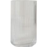 Reduzierte Bauhaus 38 cm Vasen & Blumenvasen 38 cm aus Glas mundgeblasen 