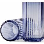 Blaue Skandinavische 15 cm Vasen & Blumenvasen 15 cm aus Glas 
