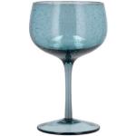 Blaue LYNGBY GLAS DENMARK 1940 Weingläser aus Glas 