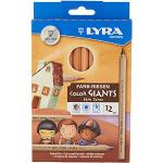 Lyra 3931124 Farb-Riese Skin Tones, 12er-Kartonetu