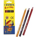 (6.27 EUR / Stück) LYRA Buntstifte Super-Ferby 6-farbig sortiert
