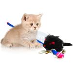 Lyra Pet® Katzenangel mit Maus schwarz 100 St Sonstige