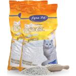 Lyra Pet® White Cat® Katzenstreu Bentonit mit Babypuderduft 2x15 l Futter