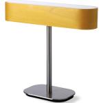 Gelbe Moderne Nachhaltige LED Tischleuchten & LED Tischlampen satiniert aus Acrylglas 