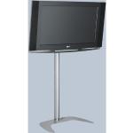 Schwarze TV Standfüße aus Aluminium Breite 100-150cm, Höhe 100-150cm, Tiefe 50-100cm 