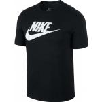 Schwarze Kurzärmelige Nike Icon T-Shirts für Herren Größe L 