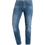 Blaue Miracle of Denim Thomas Straight Leg Jeans aus Denim für Herren Größe M 