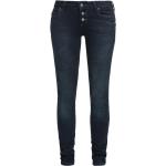 Schwarze Miracle of Denim Slim Fit Jeans aus Denim für Damen Größe M 