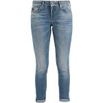 Blaue Miracle of Denim Skinny Jeans aus Denim für Damen Weite 30 