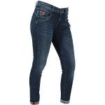 Reduzierte Blaue Miracle of Denim Skinny Jeans aus Denim für Damen Größe M Weite 32 