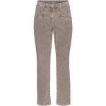 Reduzierte Beige Unifarbene MAC Jeans Cordhosen aus Baumwolle für Damen Größe XS für den für den Herbst 