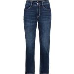 Reduzierte Blaue MAC Jeans Angela Bio Slim Fit Jeans aus Baumwolle für Damen Größe XS Weite 44, Länge 28 