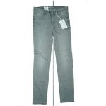 Graue MAC Jeans Angela Slim Fit Jeans aus Denim für Damen Weite 29, Länge 32 