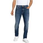Blaue MAC Jeans Arne Slim Fit Jeans aus Denim für Herren Größe M Weite 36, Länge 32 