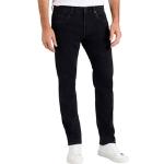 Schwarze MAC Jeans Arne Stretch-Jeans mit Reißverschluss aus Denim für Herren Größe XXL Weite 34 