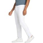 Weiße Bestickte MAC Jeans Arne Jeans mit Stickerei aus Denim für Herren Größe XXL Weite 34 