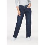 MAC Bequeme Jeans »Gracia« Passform feminine fit, blau, 34, blue stonewashed
