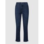 Reduzierte Blaue MAC Jeans Angela Slim Fit Jeans für Damen Größe XS Weite 34 