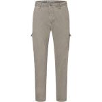 Reduzierte Graue Unifarbene MAC Jeans Freizeithosen mit Reißverschluss aus Baumwolle für Herren Weite 35, Länge 32 