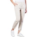 Beige Unifarbene MAC Jeans Chino für Damen Größe XS 