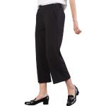 Schwarze MAC Jeans Straight Leg Jeans aus Jersey für Damen Größe M Weite 42 