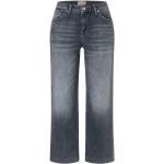Anthrazitfarbene MAC Jeans 7/8 Jeans & Ankle-Jeans aus Denim für Damen Größe S 