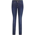 Reduzierte Blaue MAC Jeans Dream Slim Fit Jeans aus Denim für Damen Weite 38 